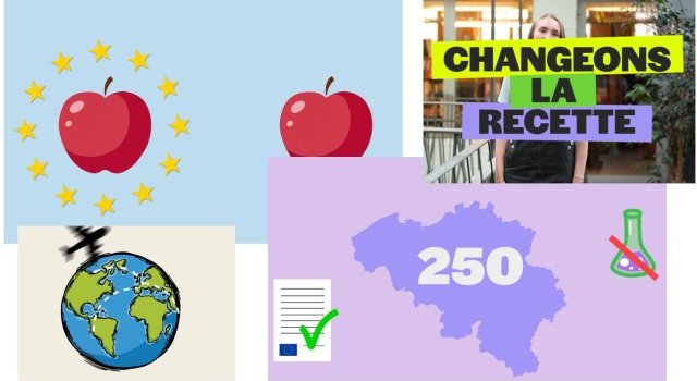 Deux pommes. Deux réalités. #ChangeonsLaRecette #MesuresMiroirs