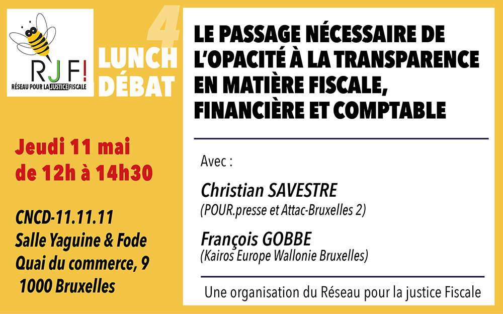 Le passage nécessaire de l'opacité à la transparence en matière fiscale,...