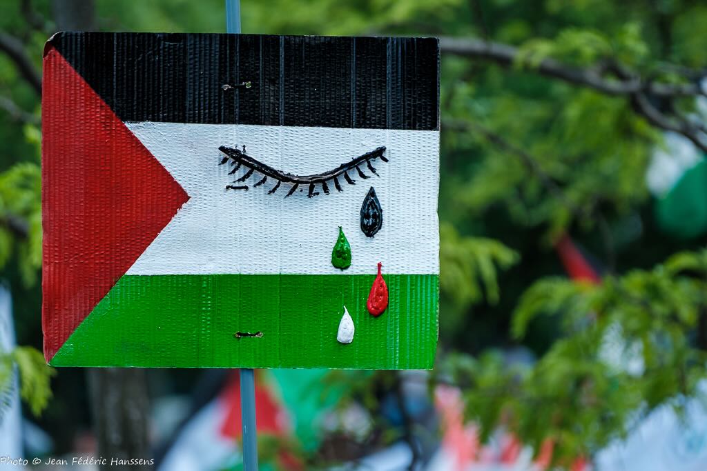 Manifestaion Stop Nakba ! Stop Genocide ! à Bruxelles le 11 mai 2025