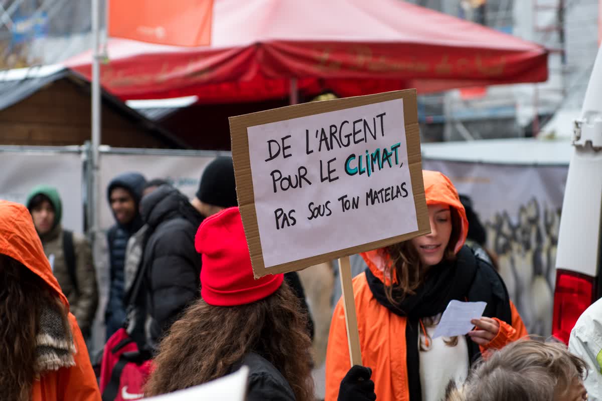 Action à Liège pour la justice fiscale, 6 décembre 2019