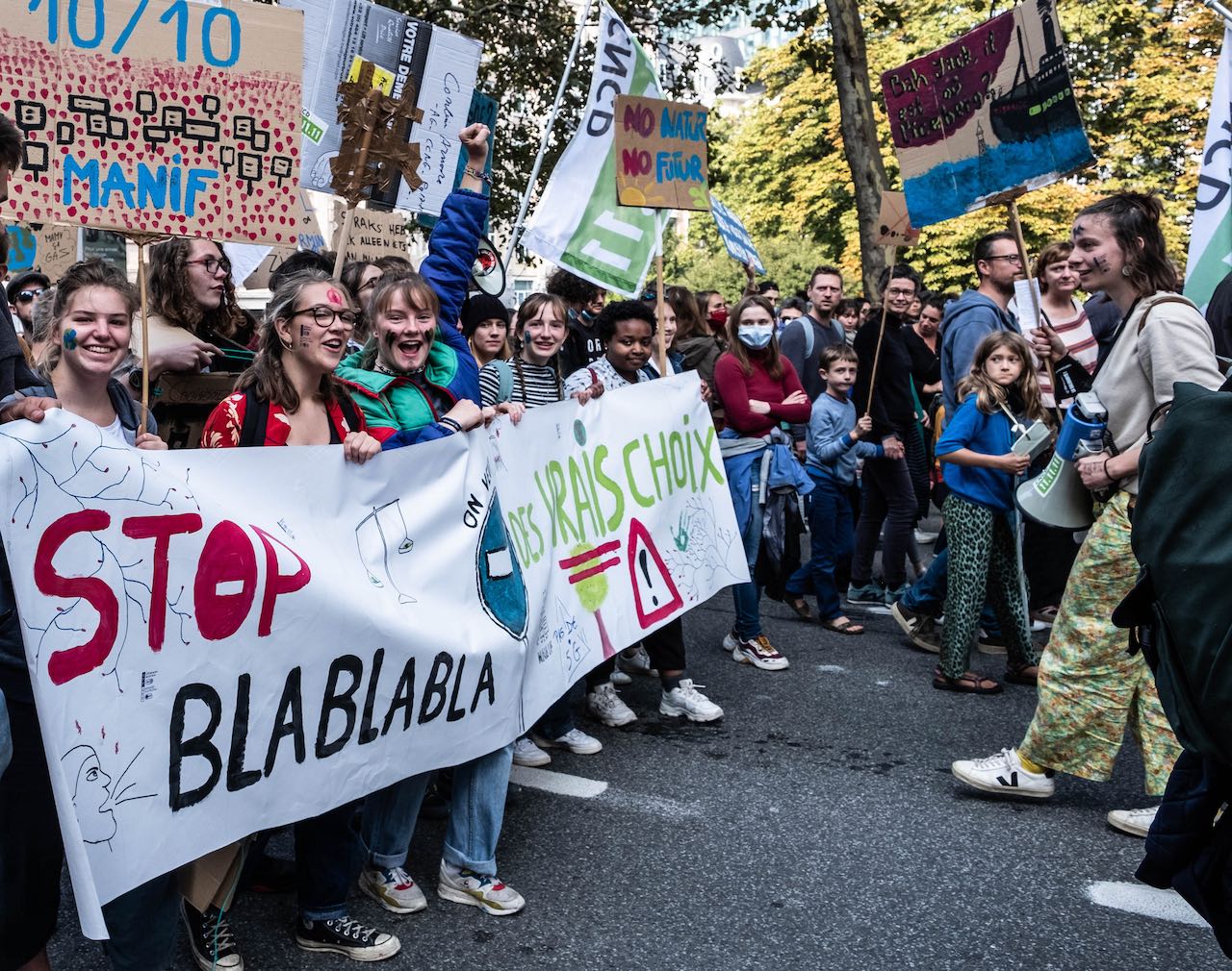 #BackToTheClimate. Marche pour le climat, Bruxelles 10 octobre 2021
