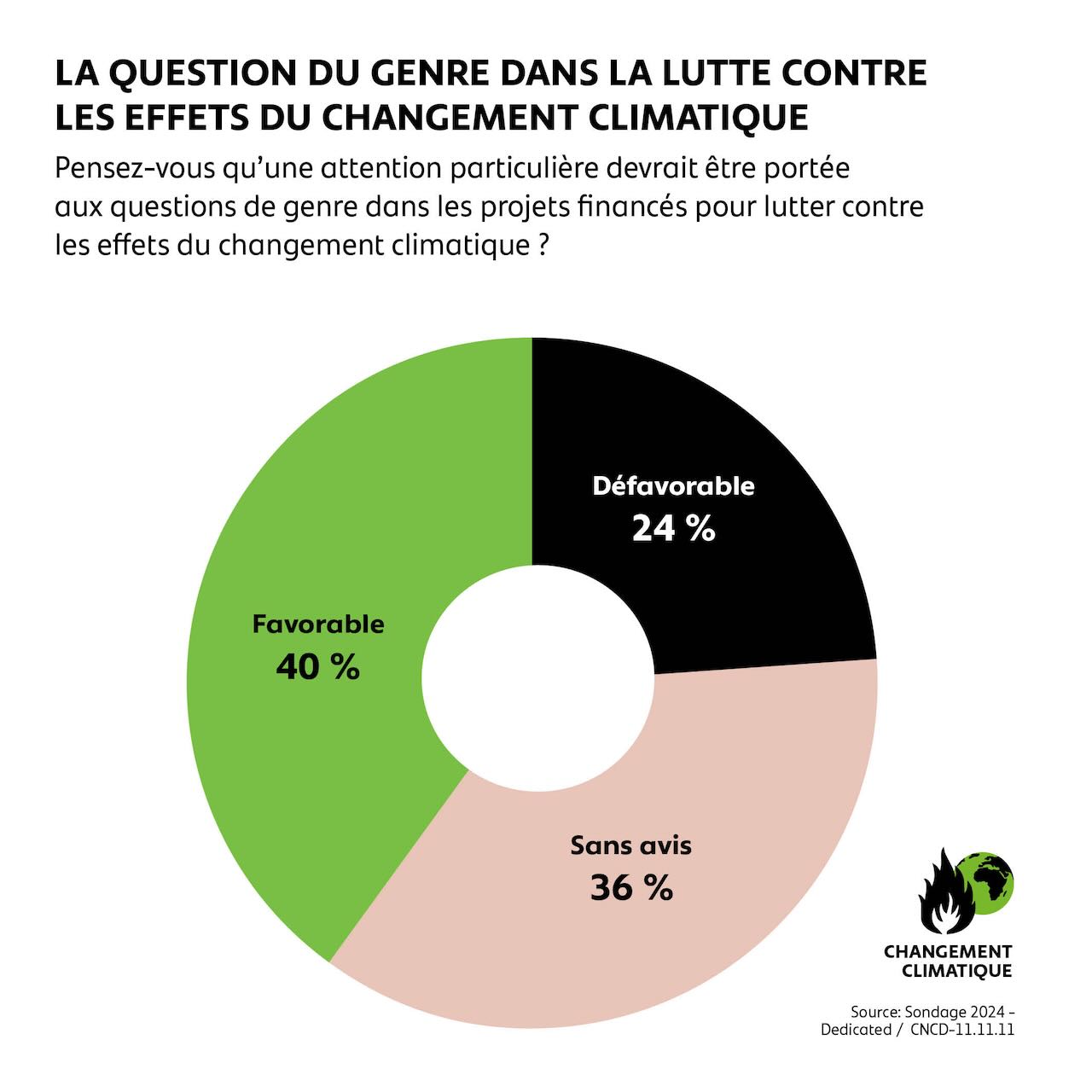 La question du genre dans la lutte contre les effets du changement climatique