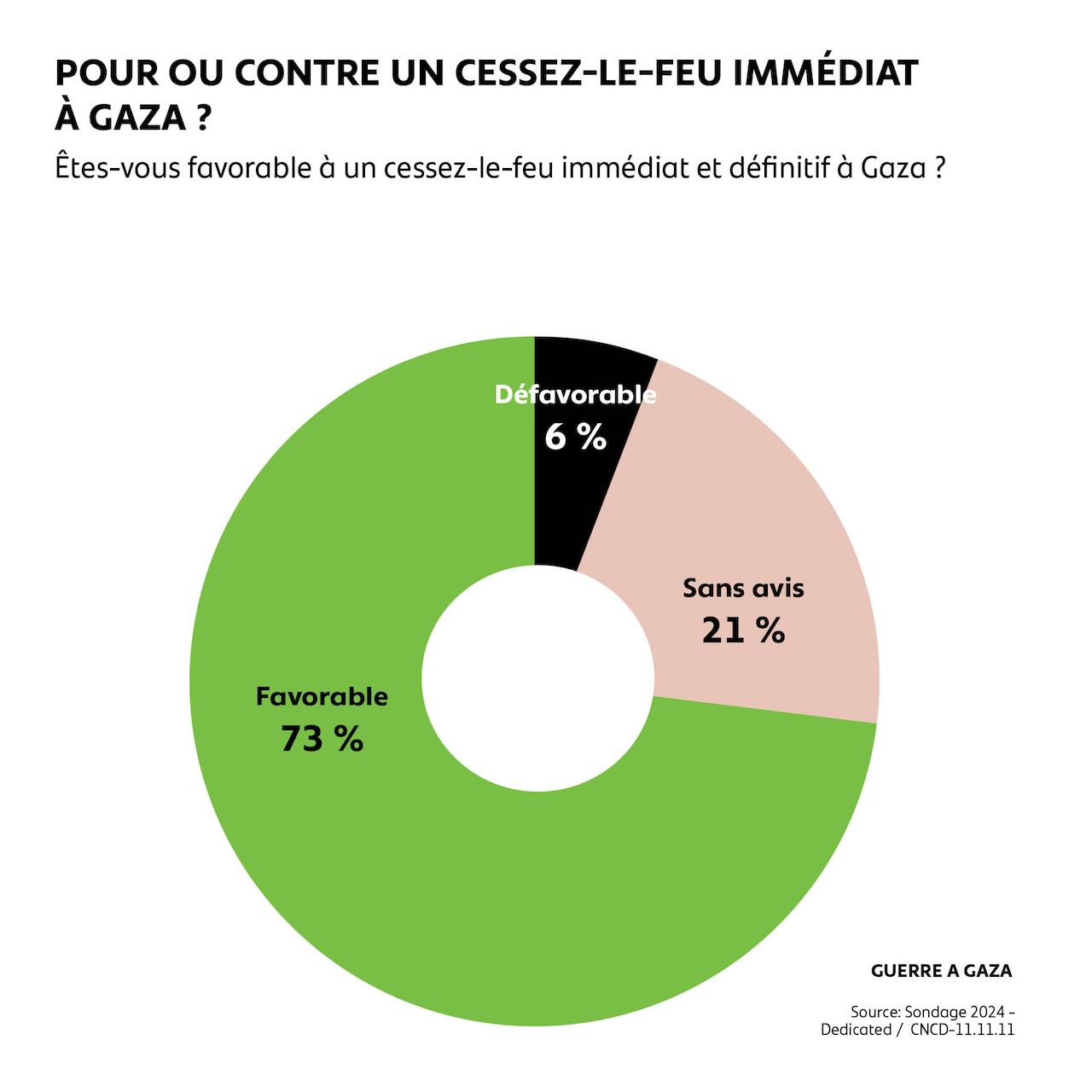 Pour ou contre un cessez-le-feu immédiat à Gaza ?