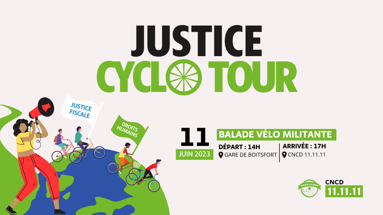 Balade à vélo. Justice CycloTour