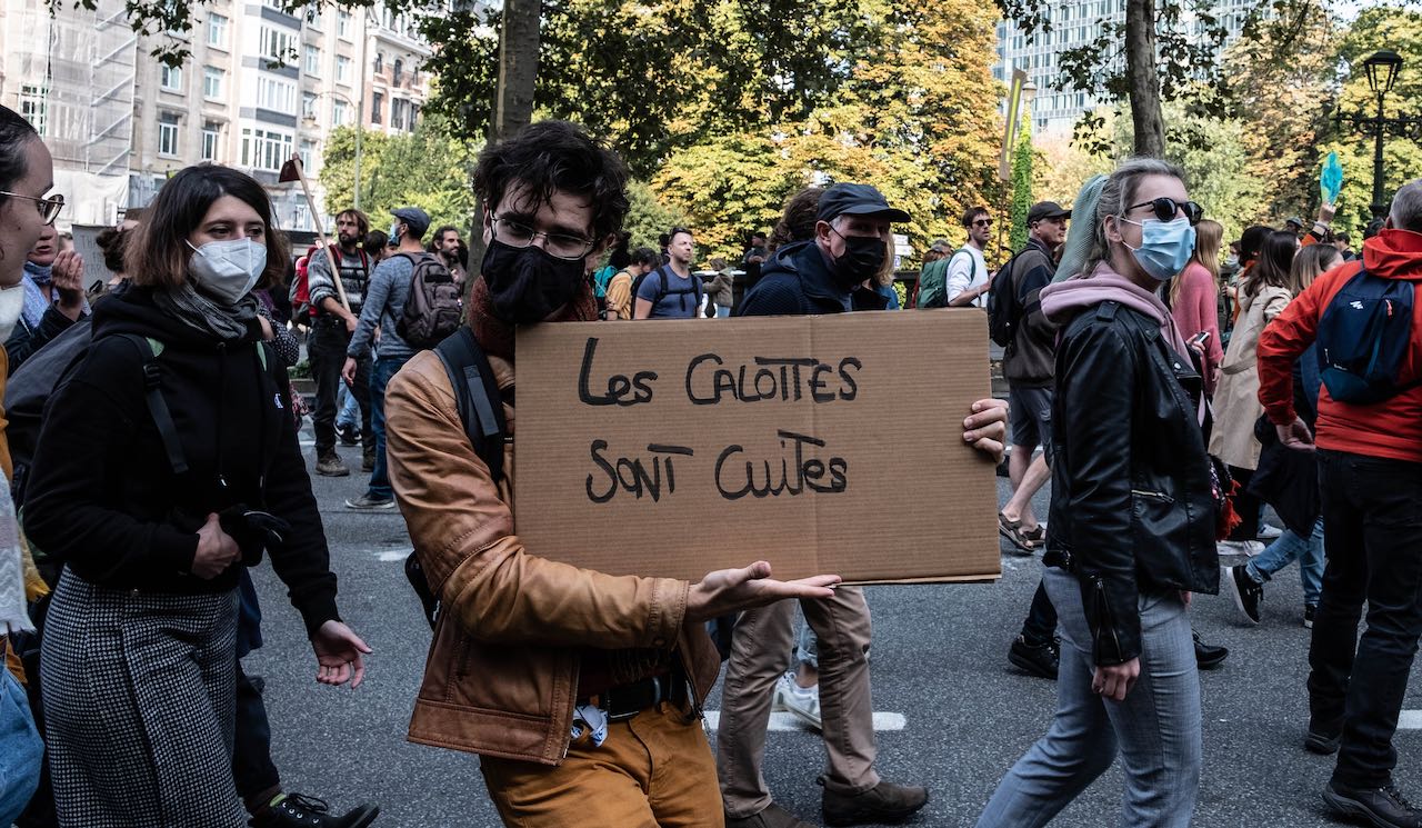 #BackToTheClimate. Marche pour le climat, Bruxelles 10 octobre 2021