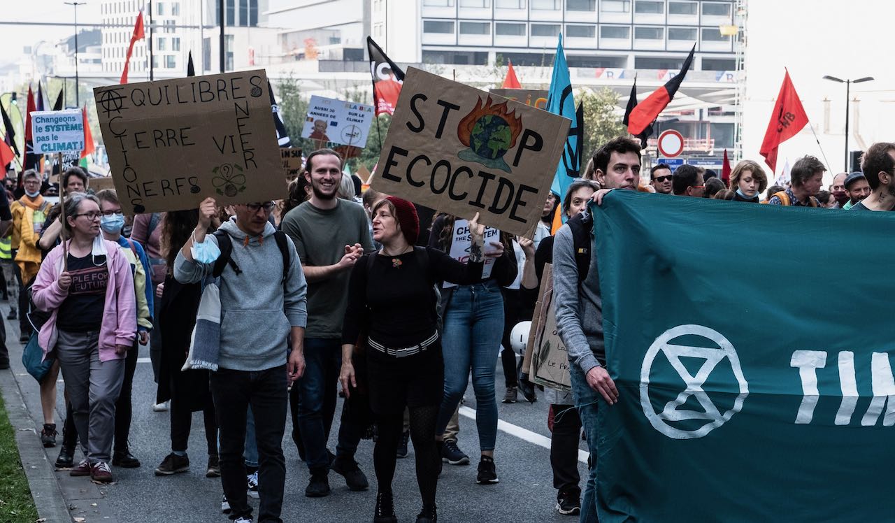 #BackToTheClimate. Marche pour le climat, Bruxelles 10 octobre 2021