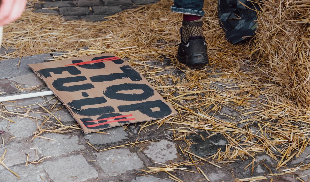 Rassemblement STOP UE-Mercosur, Place du Luxembourg, Bruxelles, 04-09-2025
