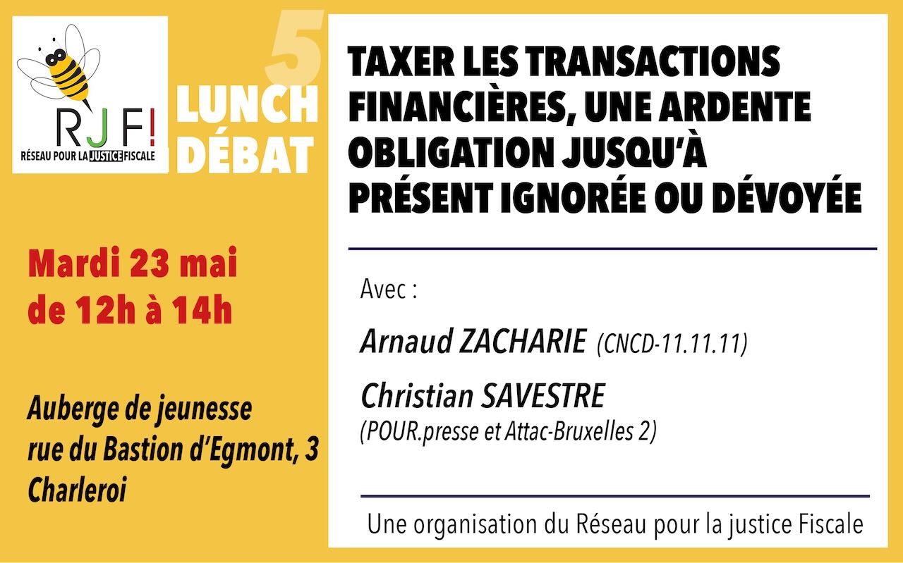 Taxer les transactions financières, une ardente obligation jusqu'à présent...