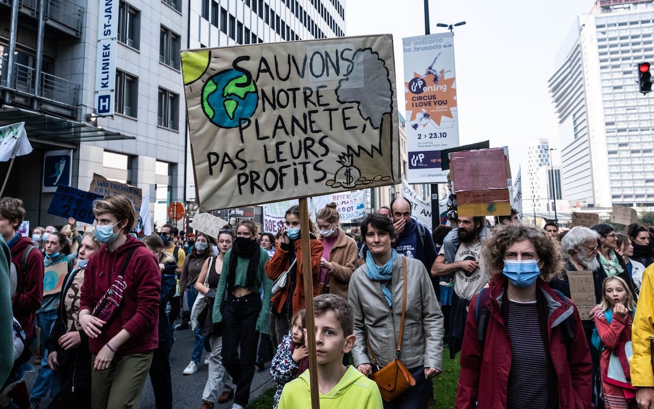 #BackToTheClimate. Marche pour le climat, Bruxelles 10 octobre 2021