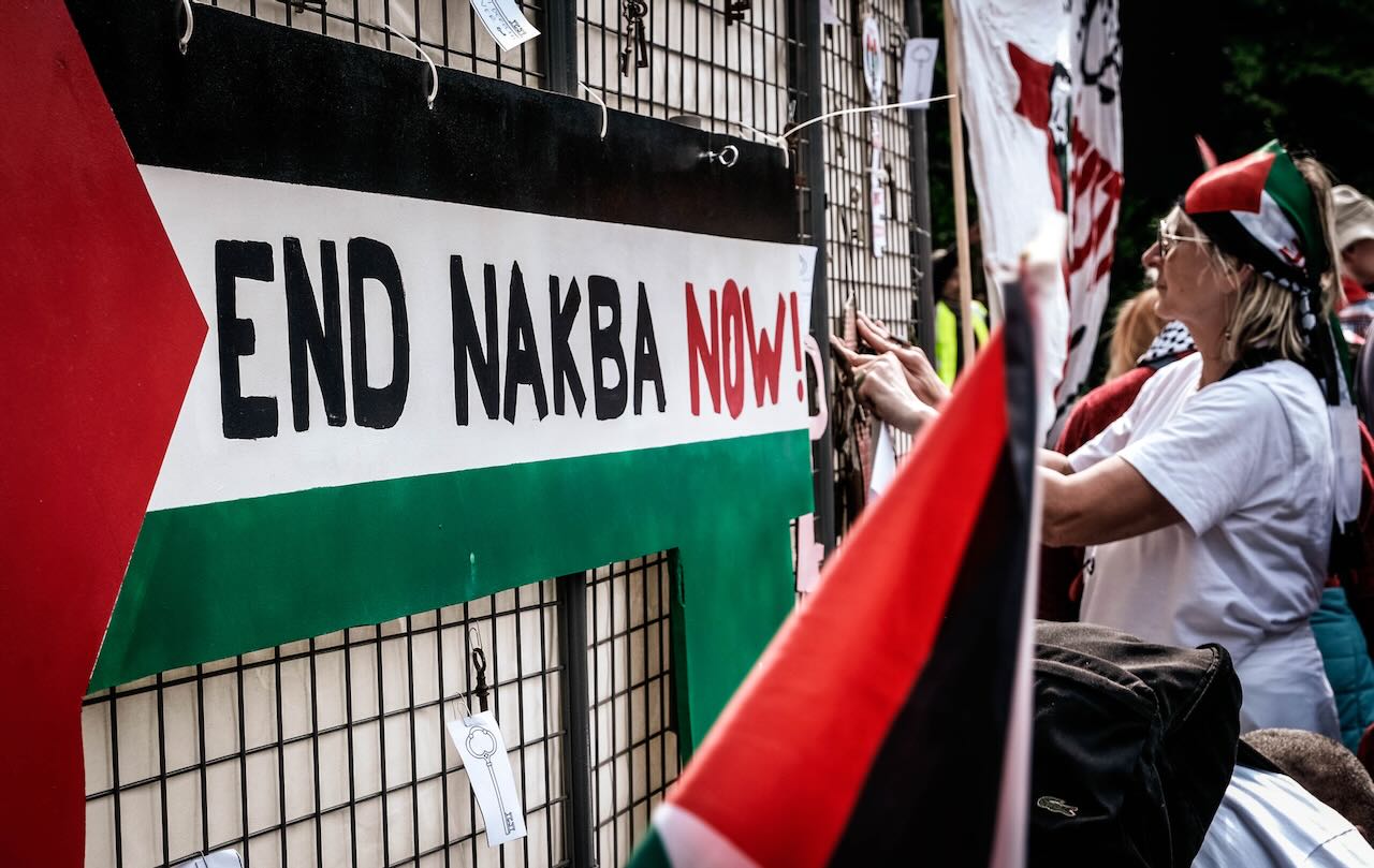 Manifestation pour la palestine, mai 2024