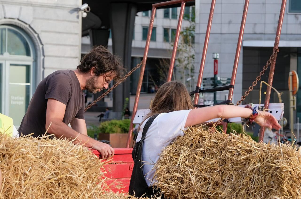 David D'Hondt, éleveur de moutons à Bruxelles et prof de religion à Molenbeek