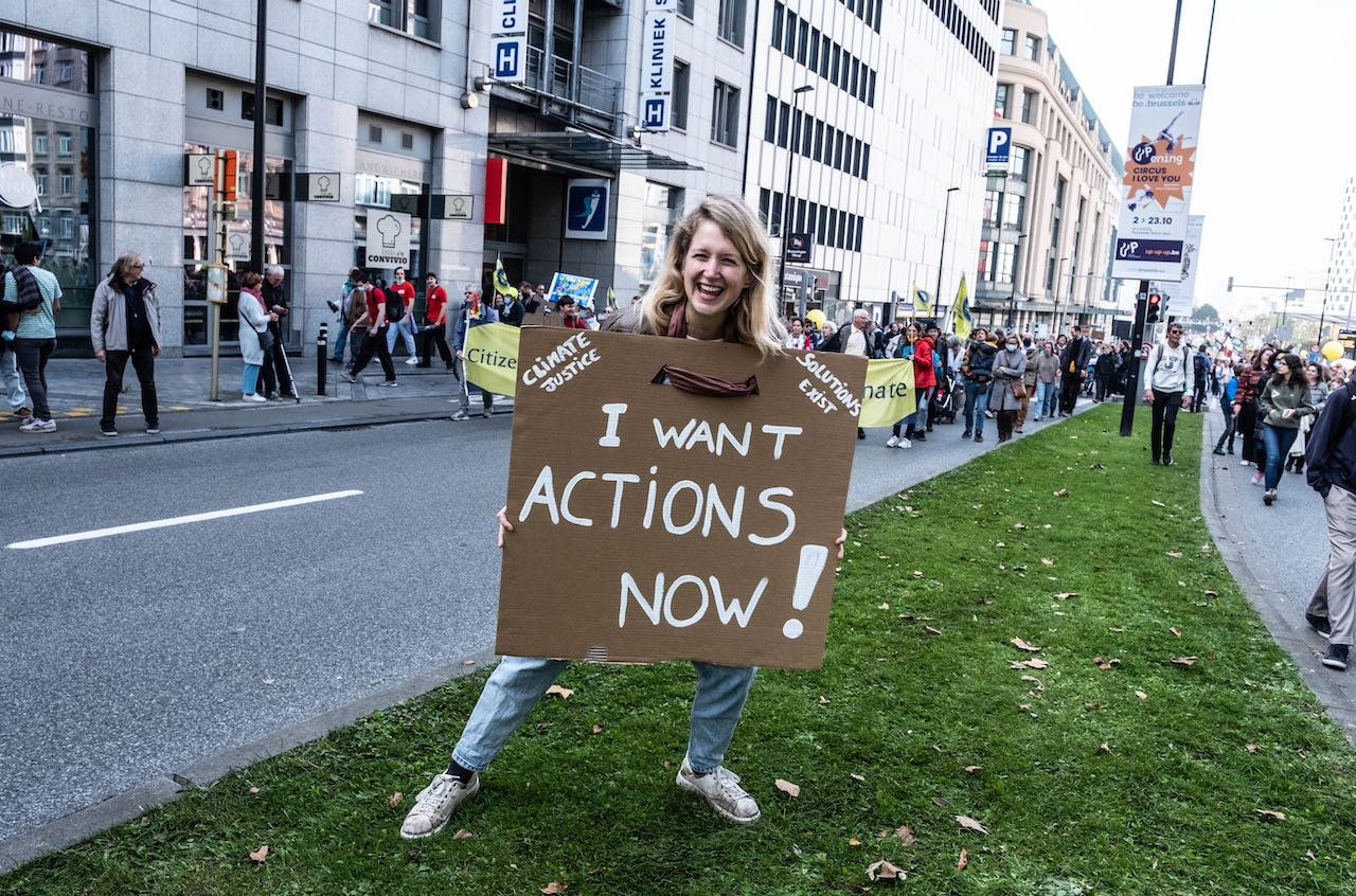 #BackToTheClimate. Marche pour le climat, Bruxelles 10 octobre 2021
