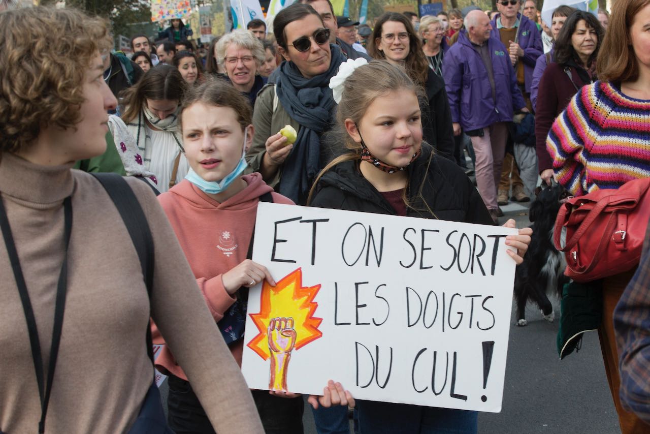 #BackToTheClimate. Marche pour le climat, Bruxelles 10 octobre 2021