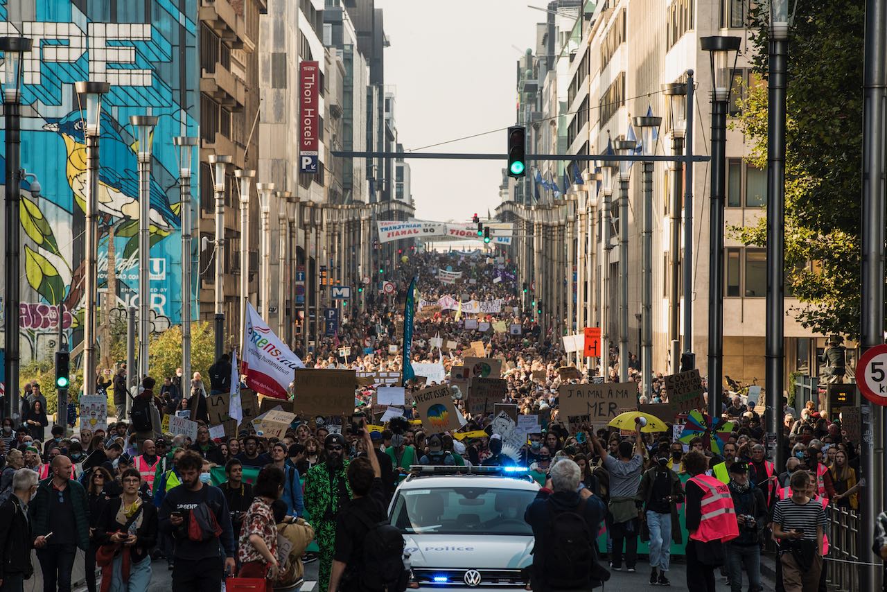 #BackToTheClimate. Marche pour le climat, Bruxelles 10 octobre 2021