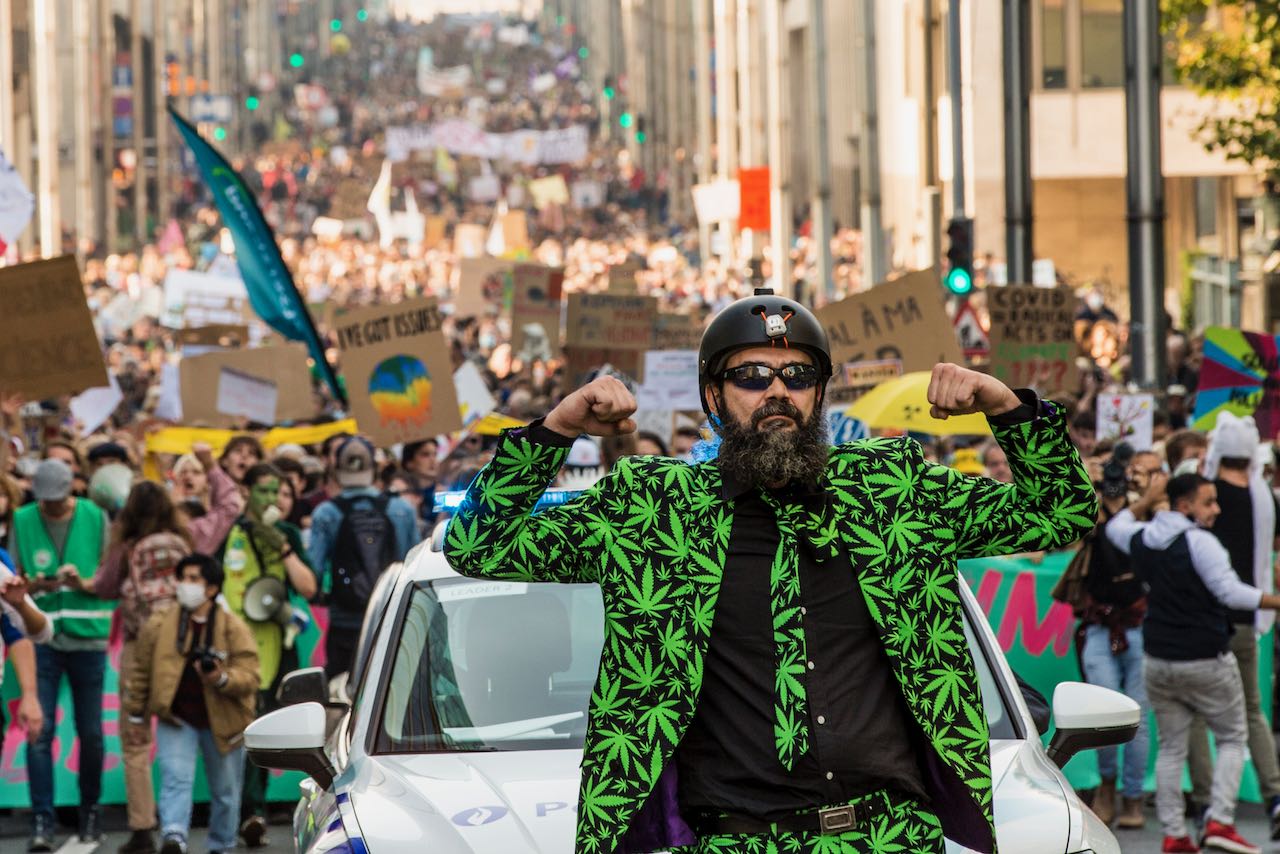 #BackToTheClimate. Marche pour le climat, Bruxelles 10 octobre 2021