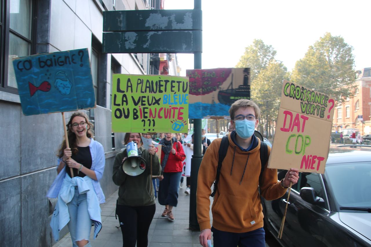 #BackToTheClimate. Marche pour le climat, Bruxelles 10 octobre 2021