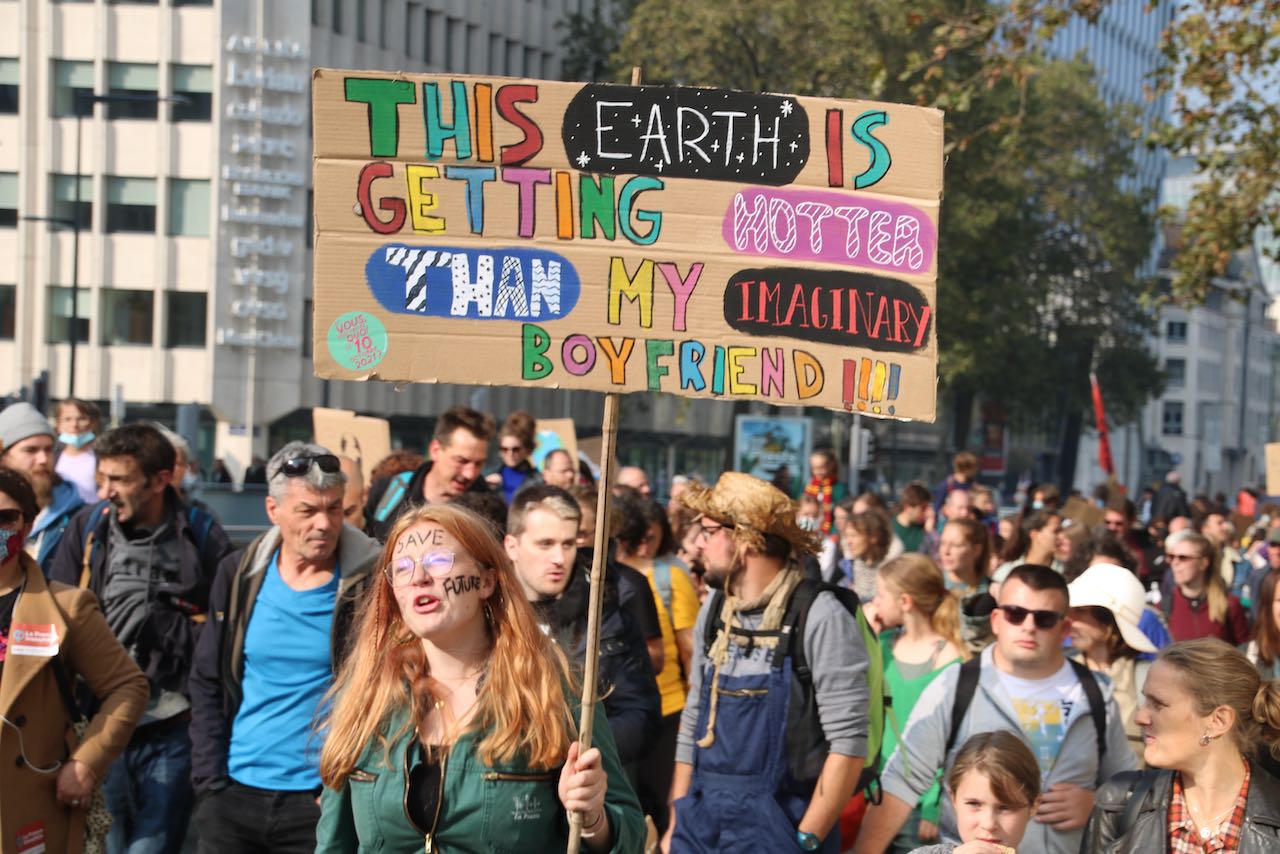 #BackToTheClimate. Marche pour le climat, Bruxelles 10 octobre 2021