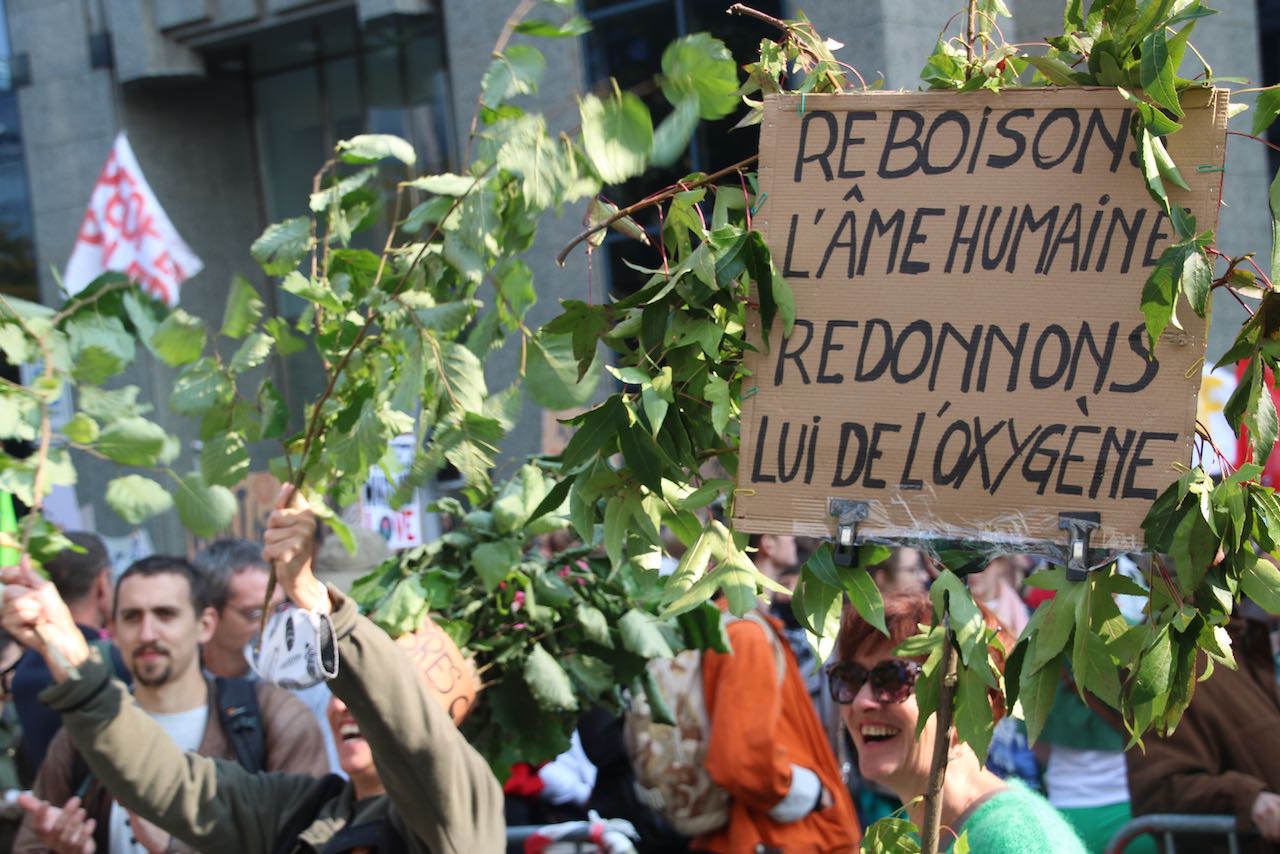 #BackToTheClimate. Marche pour le climat, Bruxelles 10 octobre 2021