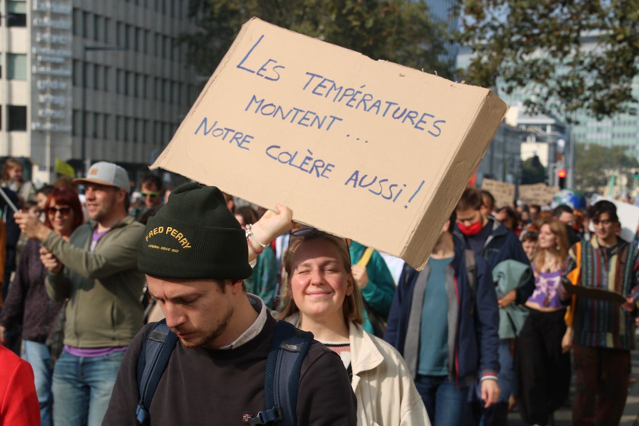 #BackToTheClimate. Marche pour le climat, Bruxelles 10 octobre 2021