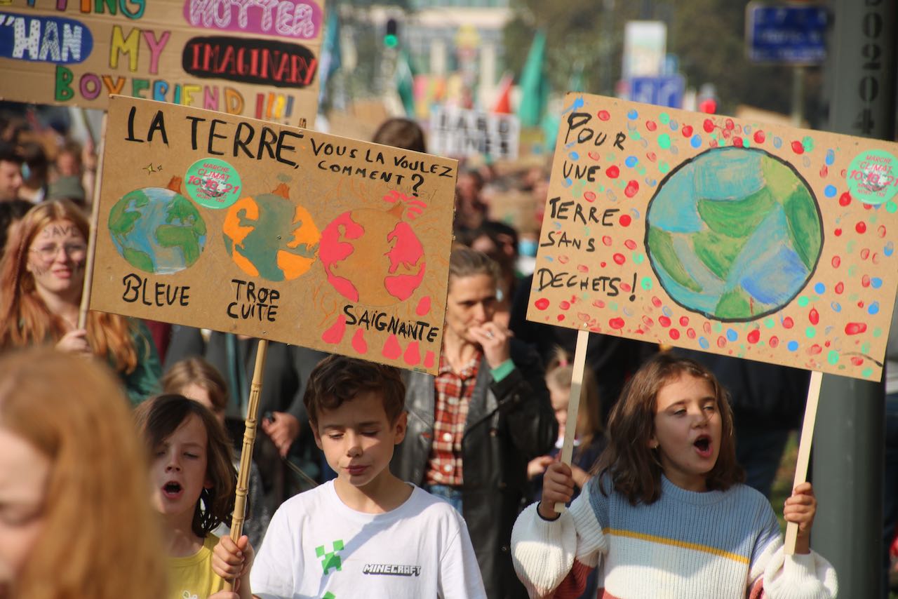#BackToTheClimate. Marche pour le climat, Bruxelles 10 octobre 2021