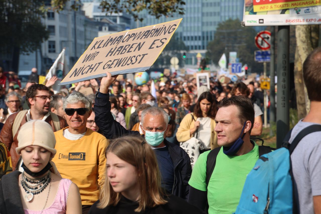 #BackToTheClimate. Marche pour le climat, Bruxelles 10 octobre 2021