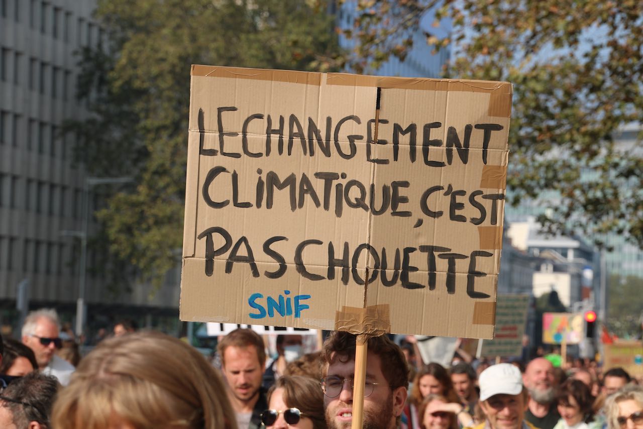 #BackToTheClimate. Marche pour le climat, Bruxelles 10 octobre 2021