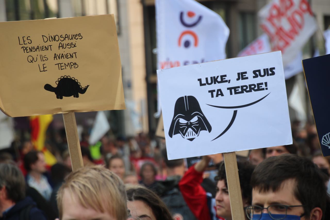 #BackToTheClimate. Marche pour le climat, Bruxelles 10 octobre 2021