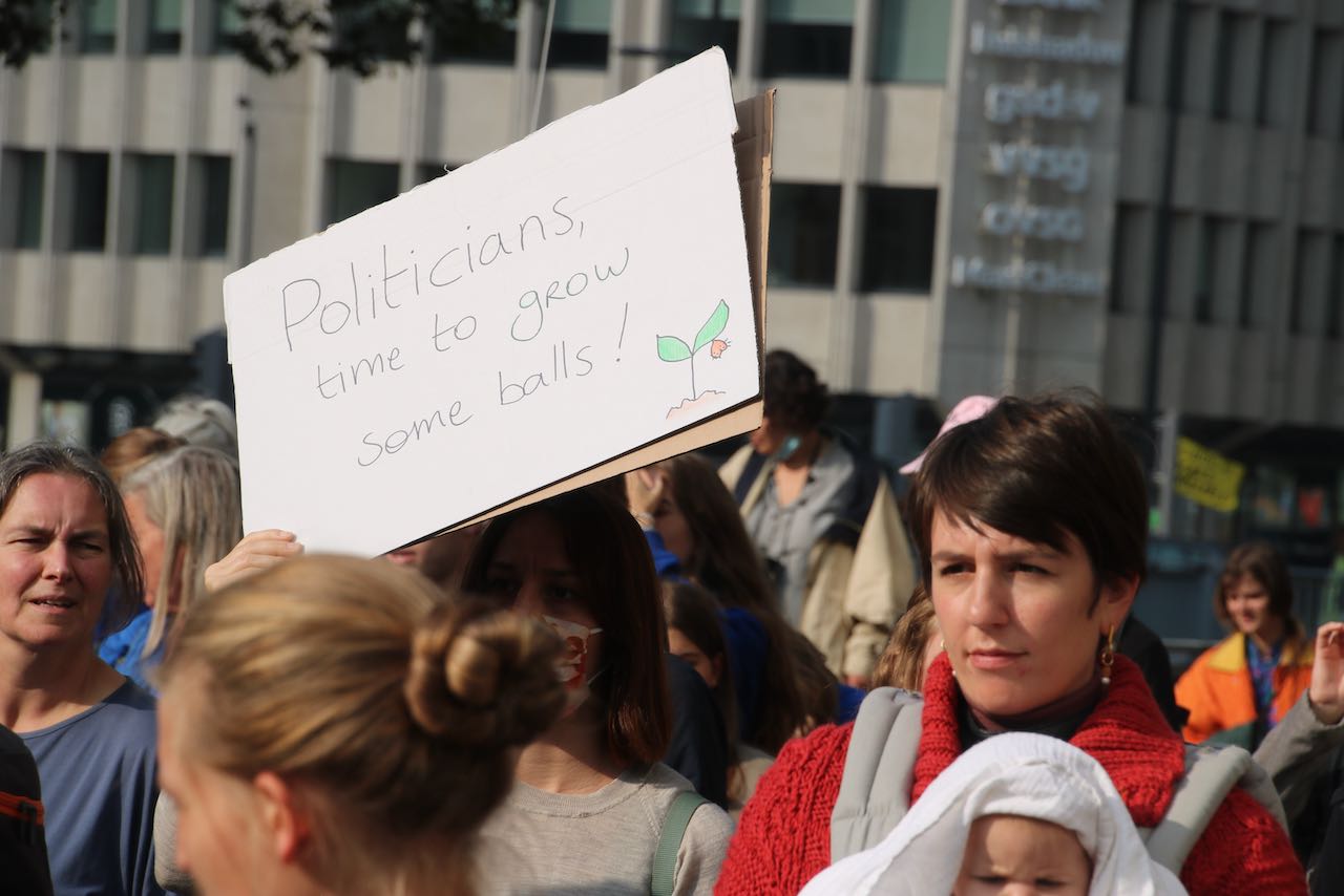 #BackToTheClimate. Marche pour le climat, Bruxelles 10 octobre 2021