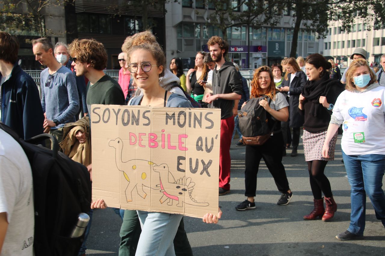 #BackToTheClimate. Marche pour le climat, Bruxelles 10 octobre 2021