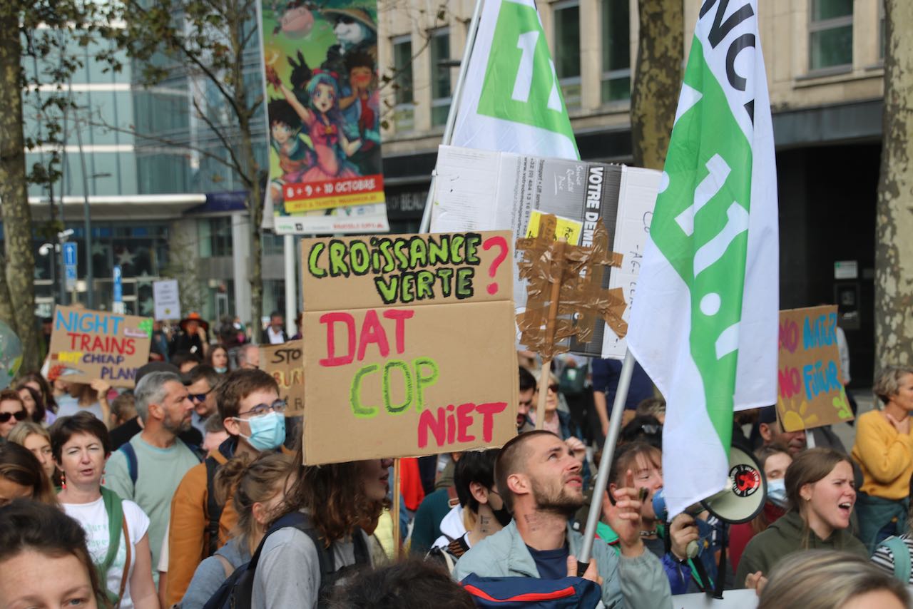#BackToTheClimate. Marche pour le climat, Bruxelles 10 octobre 2021