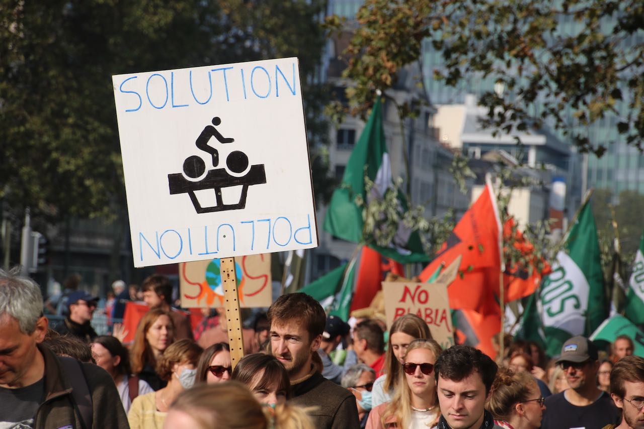 #BackToTheClimate. Marche pour le climat, Bruxelles 10 octobre 2021