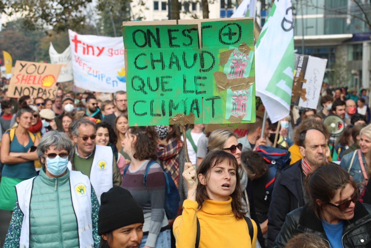 #BackToTheClimate. Marche pour le climat, Bruxelles 10 octobre 2021