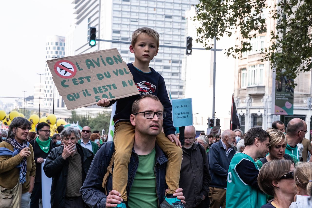 #BackToTheClimate. Marche pour le climat, Bruxelles 10 octobre 2021