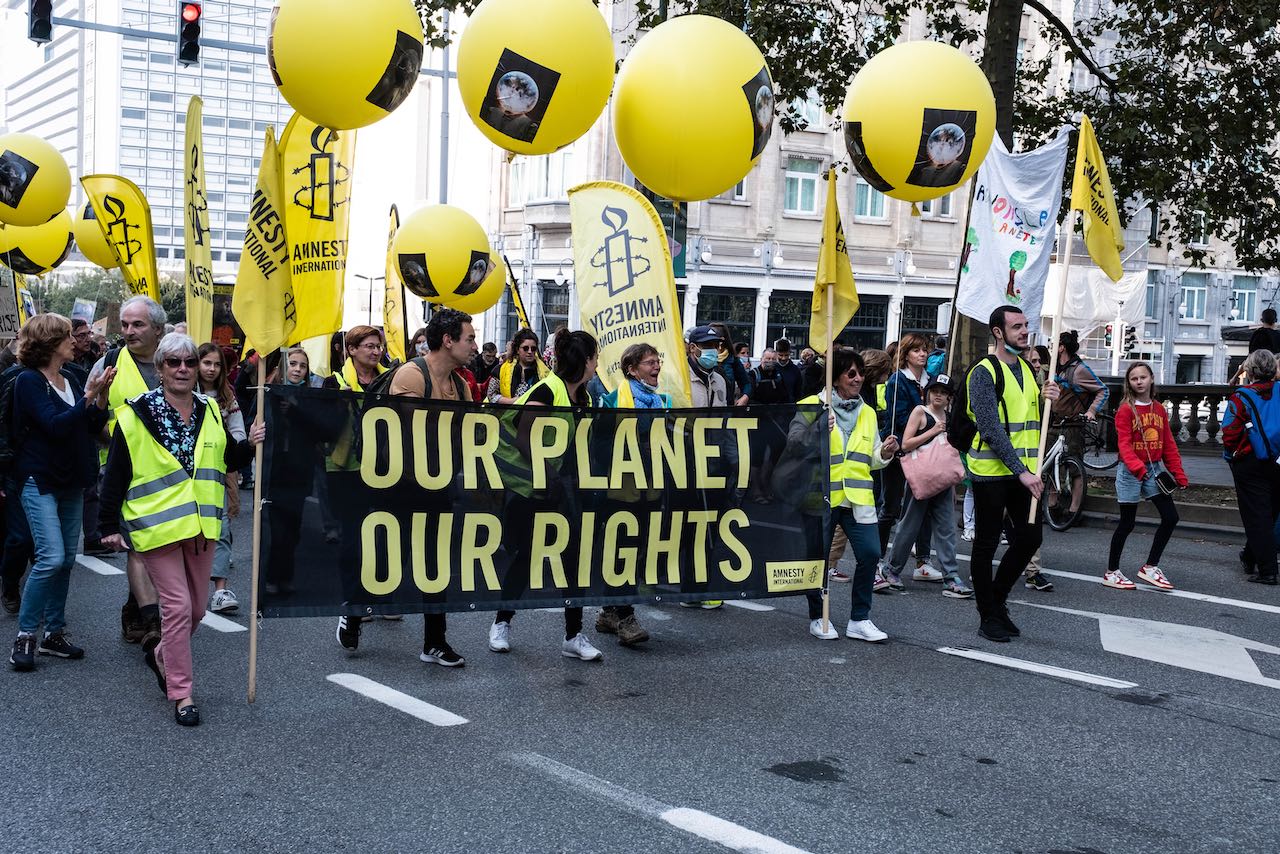 #BackToTheClimate. Marche pour le climat, Bruxelles 10 octobre 2021