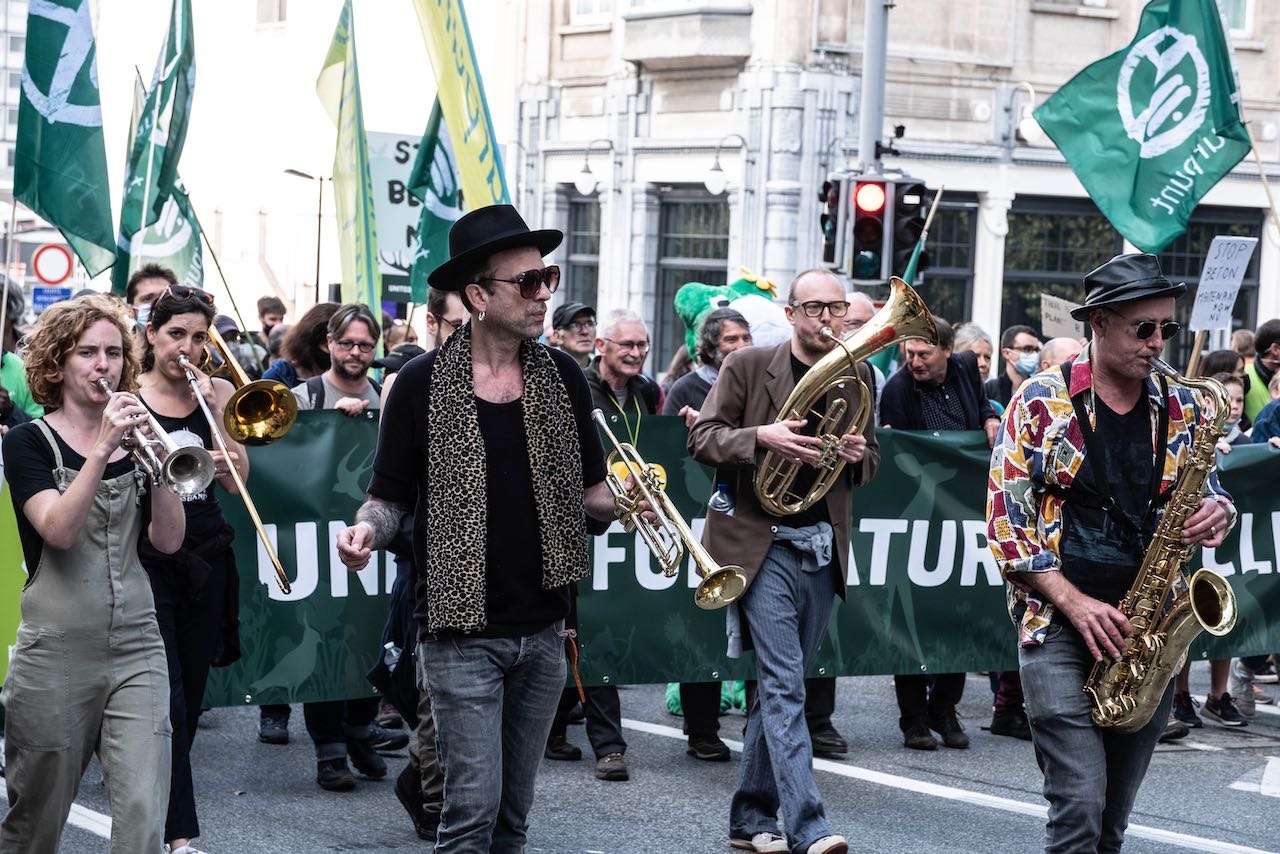 #BackToTheClimate. Marche pour le climat, Bruxelles 10 octobre 2021