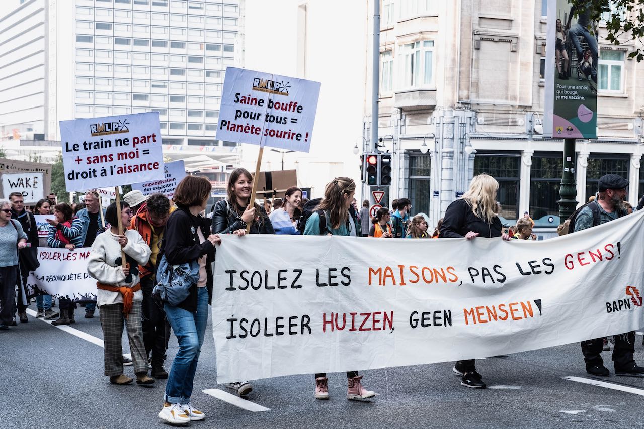 #BackToTheClimate. Marche pour le climat, Bruxelles 10 octobre 2021