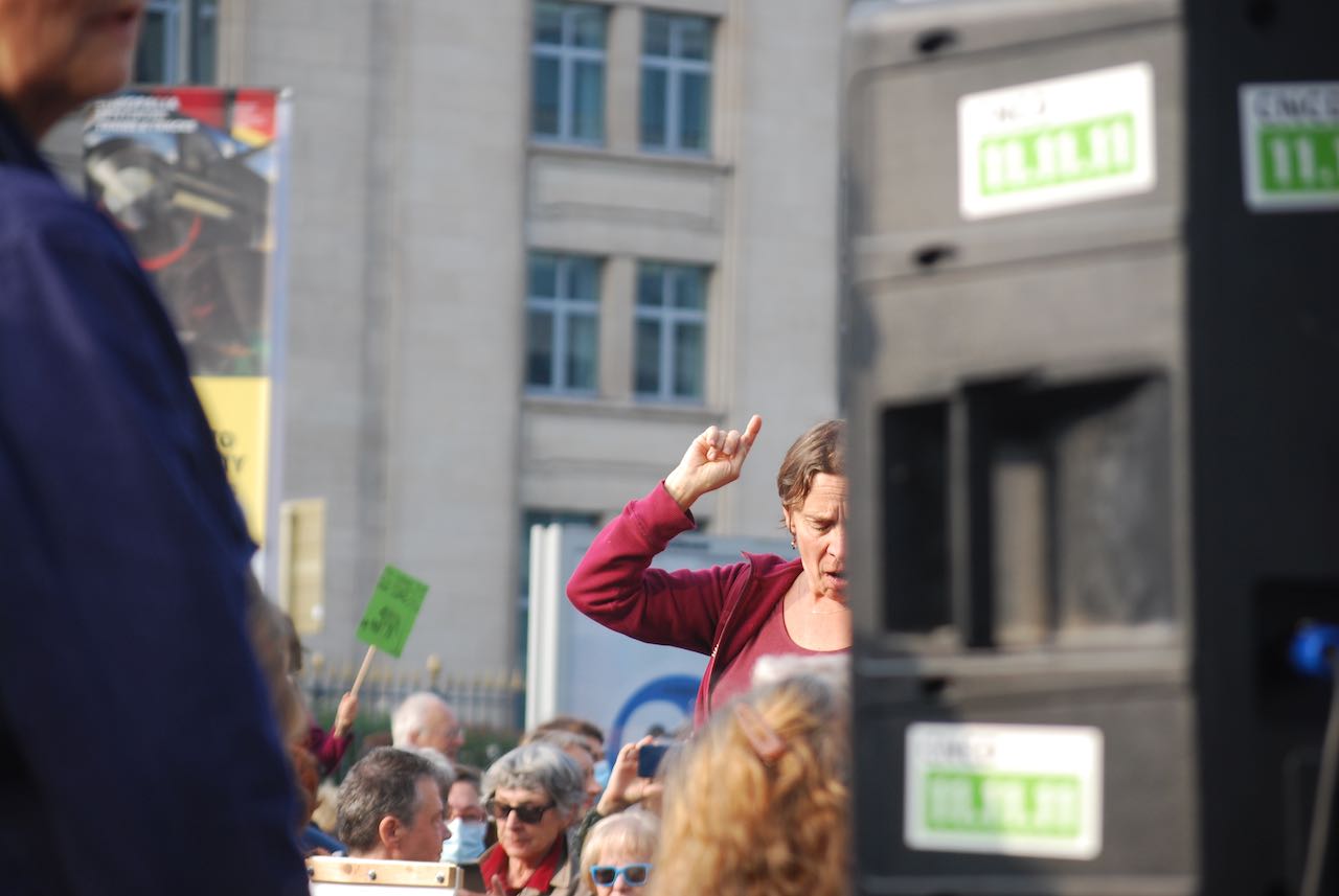 #BackToTheClimate. Marche pour le climat, Bruxelles 10 octobre 2021