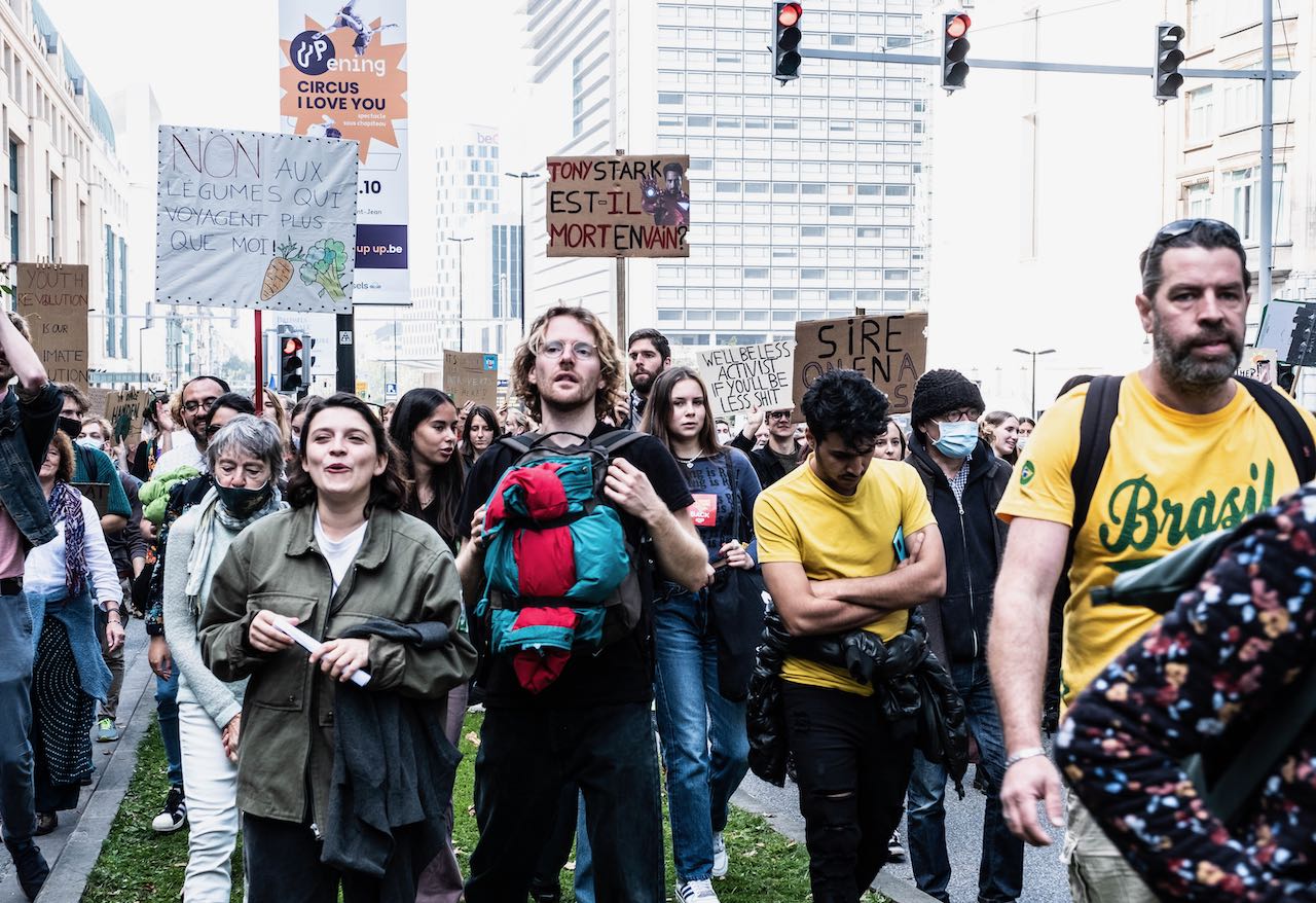 #BackToTheClimate. Marche pour le climat, Bruxelles 10 octobre 2021