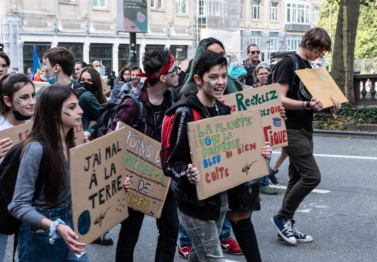 #BackToTheClimate. Marche pour le climat, Bruxelles 10 octobre 2021