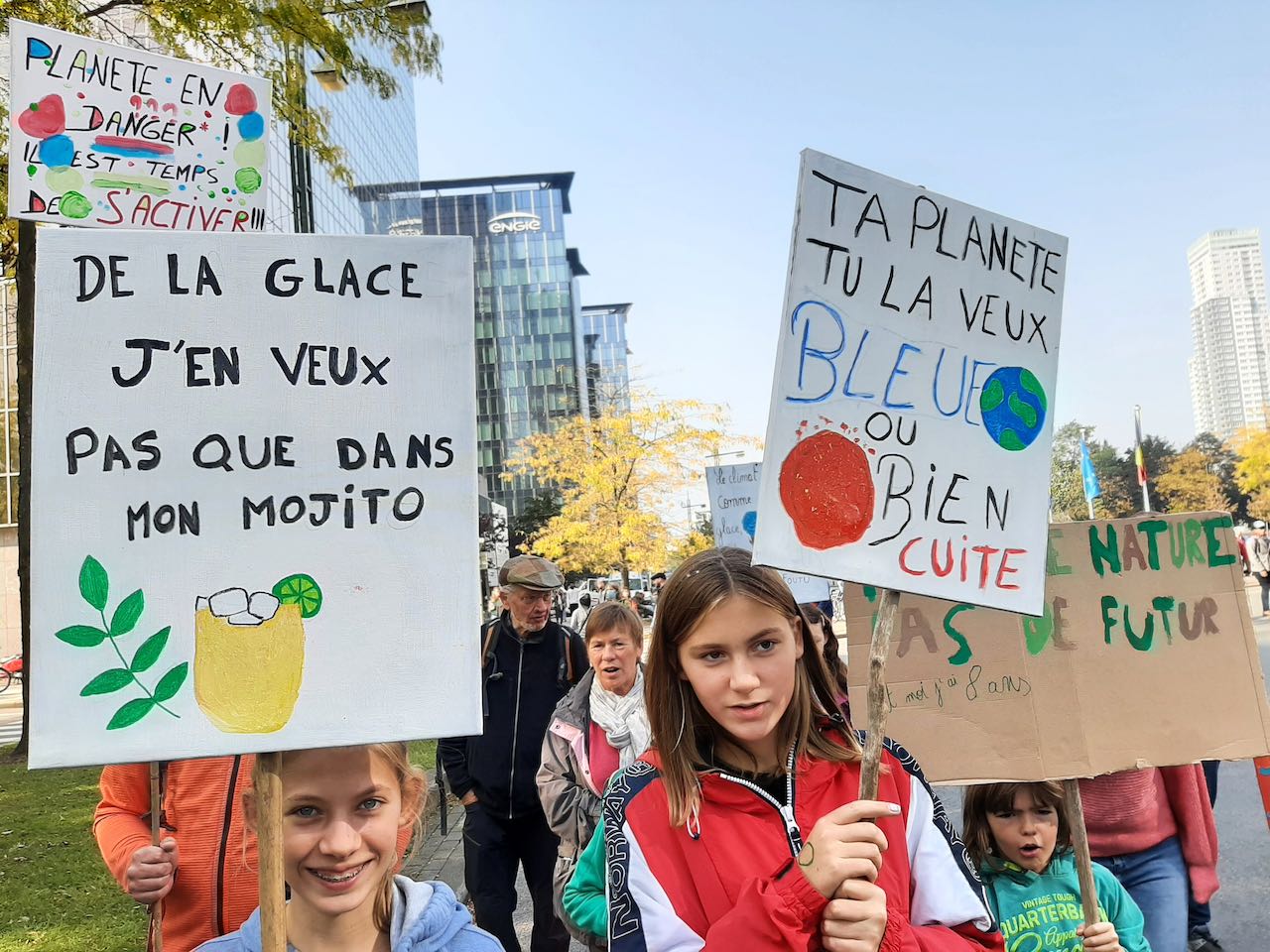 #BackToTheClimate. Marche pour le climat, Bruxelles 10 octobre 2021
