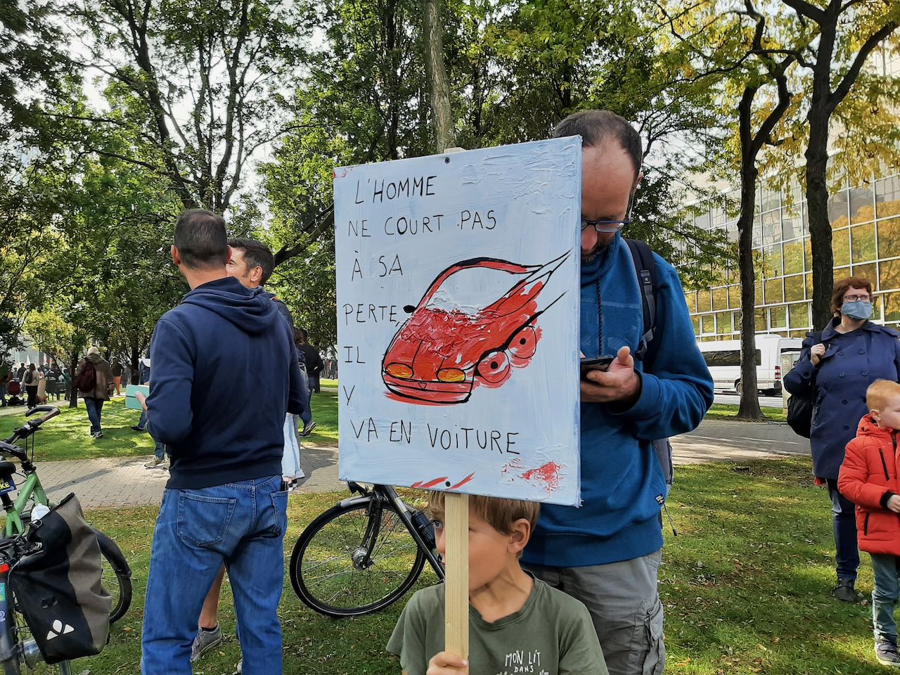 #BackToTheClimate. Marche pour le climat, Bruxelles 10 octobre 2021