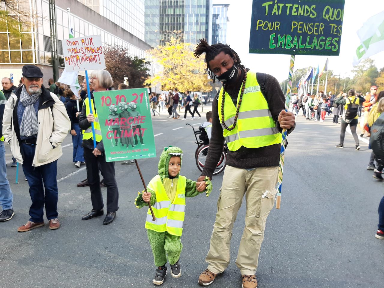 #BackToTheClimate. Marche pour le climat, Bruxelles 10 octobre 2021