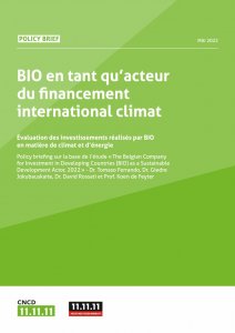 BIO en tant qu'acteur du financement international climat
