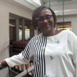 Christelle Kalhoulé, présidente du Conseil d'administration du Secrétariat permanent des ONG du Burkina Faso (SPONG)