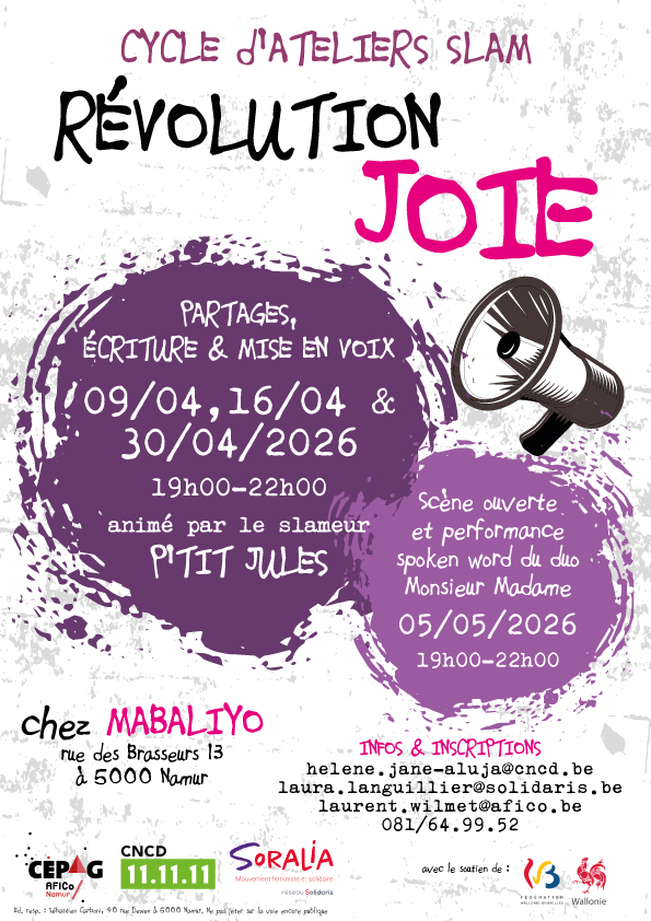 Cycle d'ateliers slam - Révolution Joie !