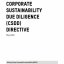 Position note on the Corporate Sustainability Due diligence (CSDD) directive