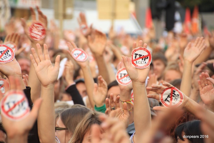 Mobilisation STOP TTIP & CETA, Bruxelles, 20/09/16