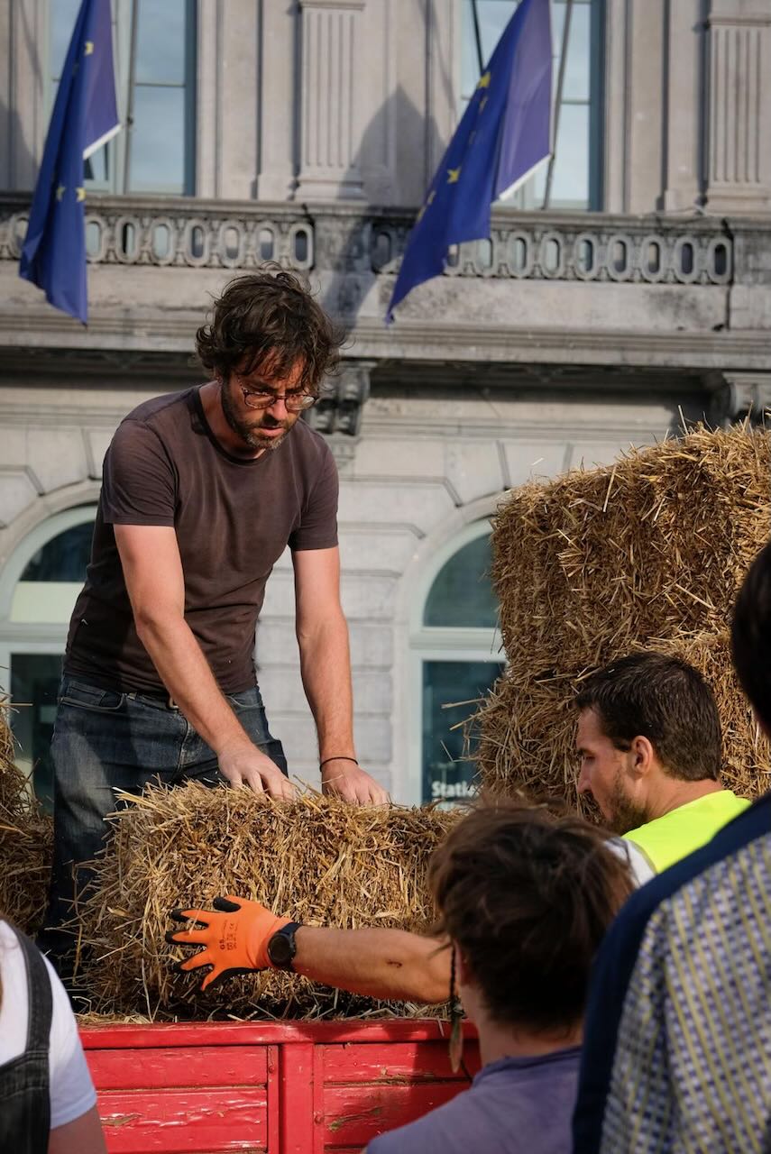 David D'Hondt, éleveur de moutons à Bruxelles et prof de religion à Molenbeek