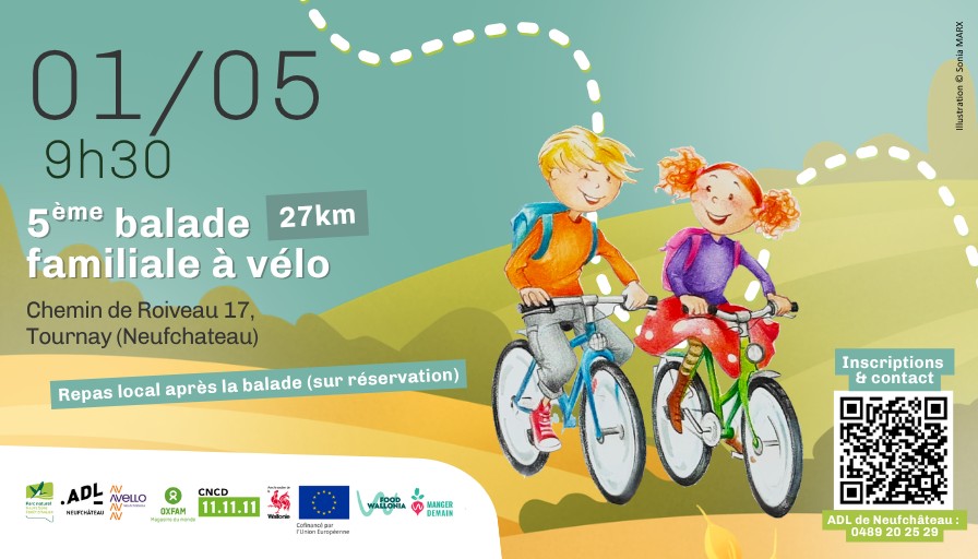 Balade à vélo, à la découverte des produits locaux #ChangeonsLaRecette