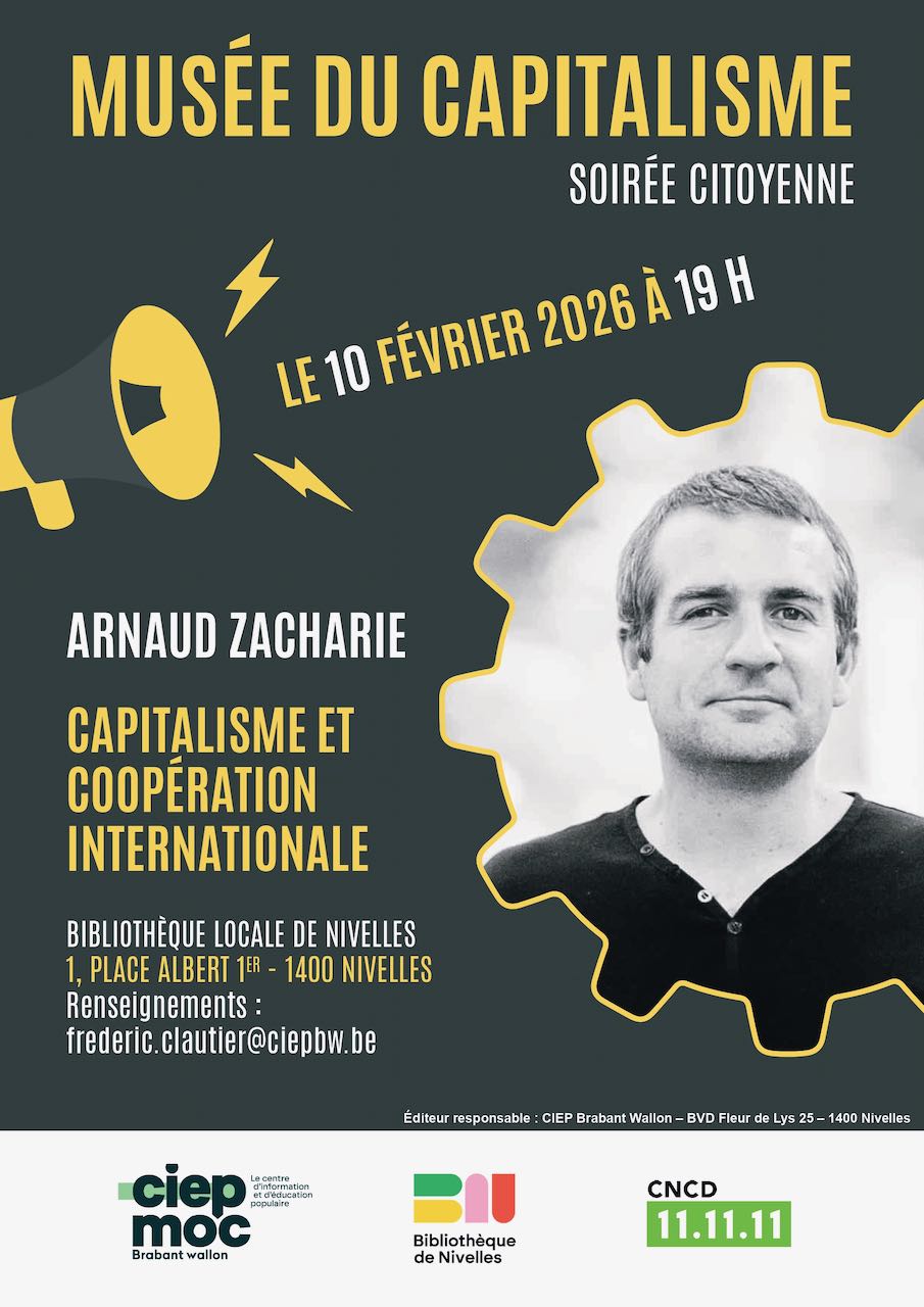 #MuséeDuCapitalisme - Soirée citoyenne « Capitalisme et coopération...